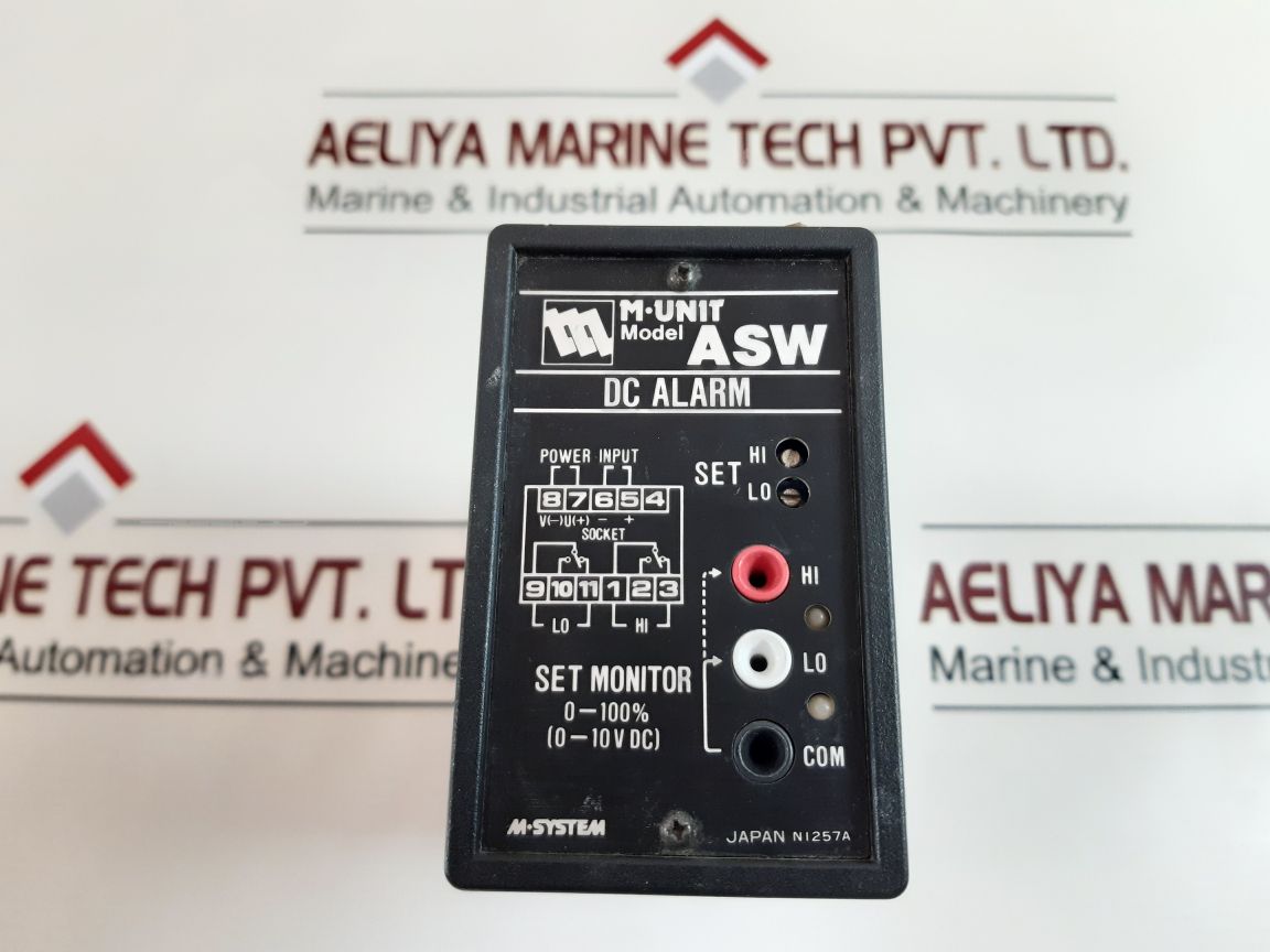 M-system Asw-a-r Dc Alarm