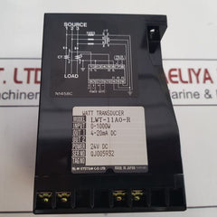 M-system Lwt-11A0-r Watt Transducer