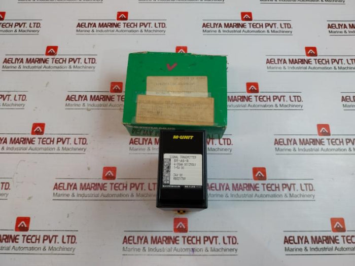 M-system Sv-a6-r Signal Transmitter 4-20Ma Dc 24V Dc 250V 7.5A