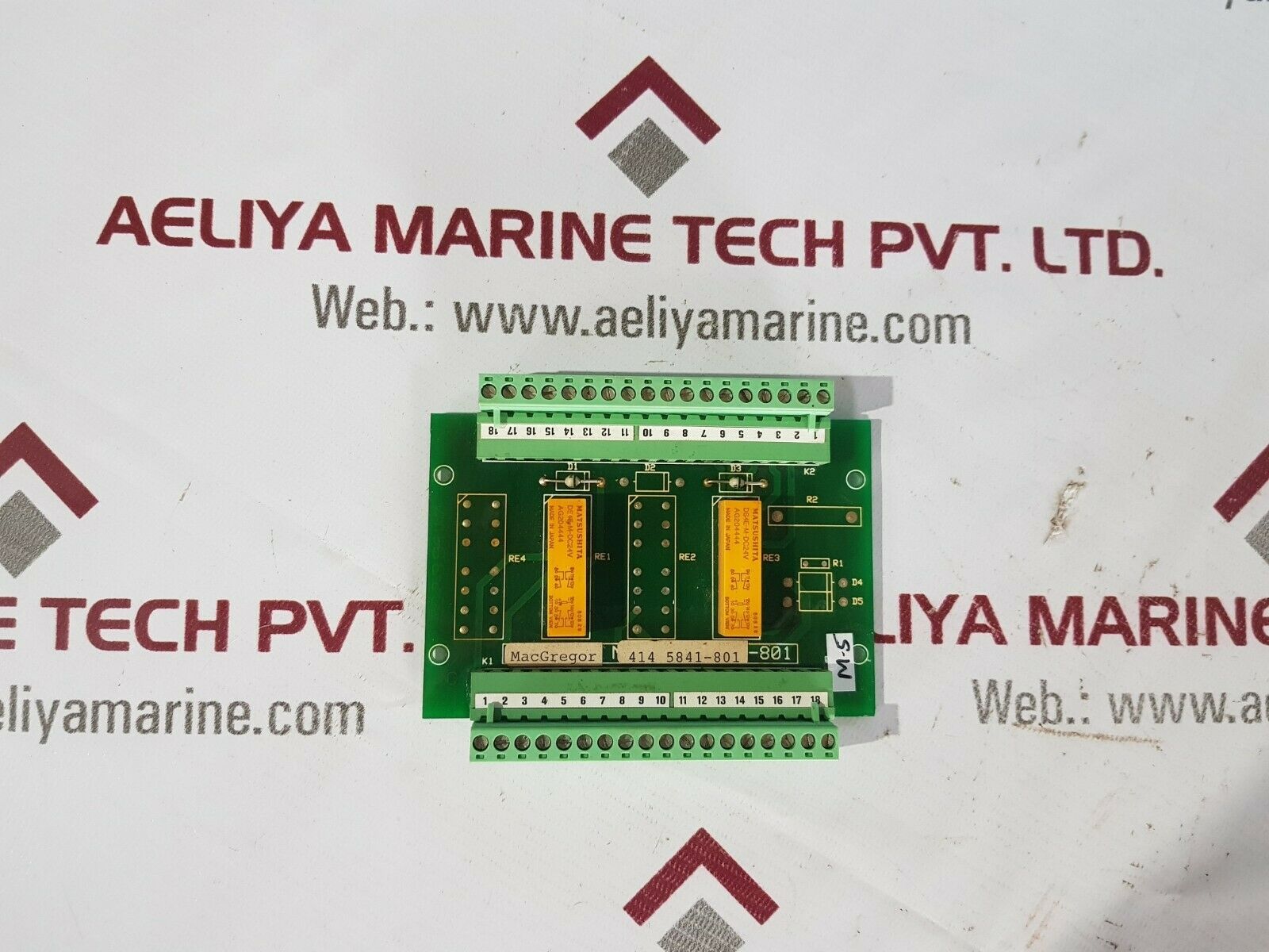 Macgregor hagglunds 414 5841-801 pcb card
