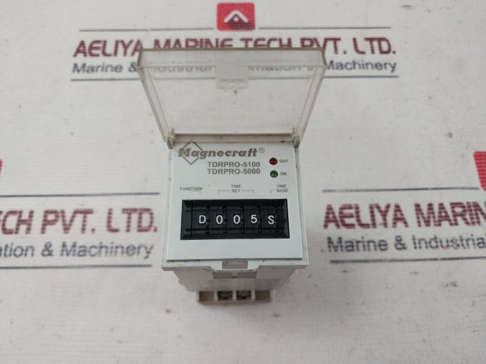 Magnecraft TDRPRO-5100 Time Delay Relay With Base TDRPRO-5000