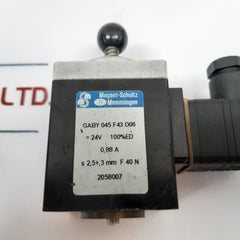 Magnet-schultz Gaby 045 F43 D06 Solenoid Valve Coil 2058007
