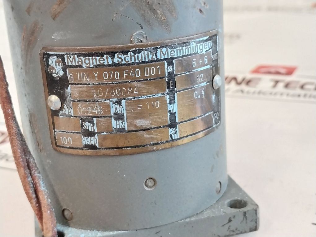 Magnet-schultz Ghny 070 F40 D01 Valve 110V