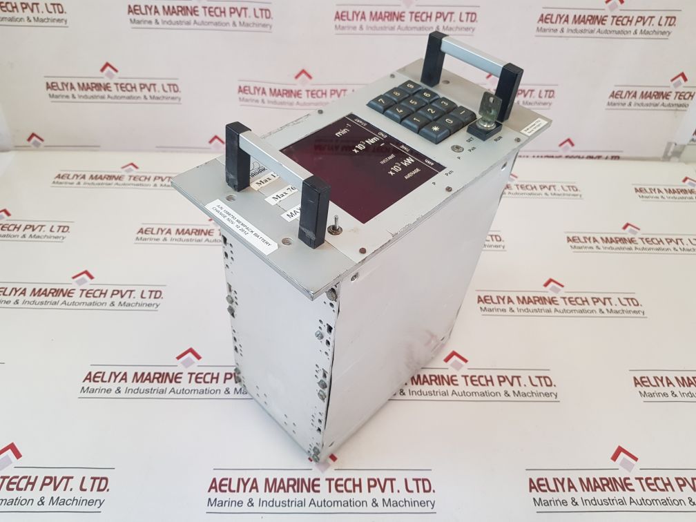 Maihak Mds 820 Torsionmeter Ship's Propeller Shaft Speed Power Measure Meter