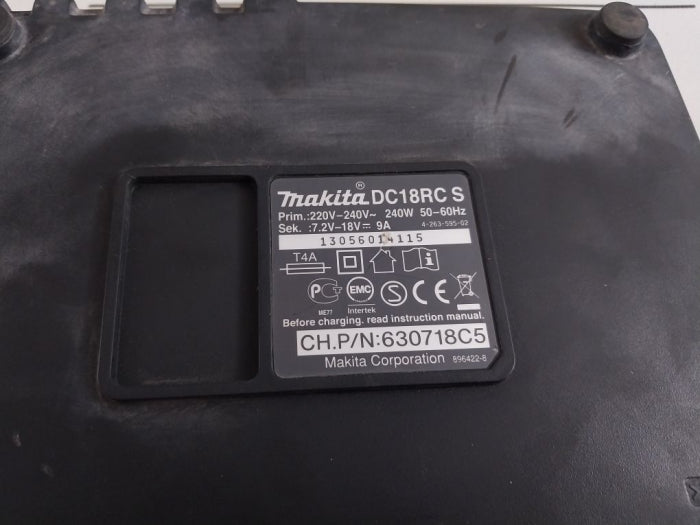 Makita Dc18Rc Battery Rapid Charger Fast Charge 630718C5
