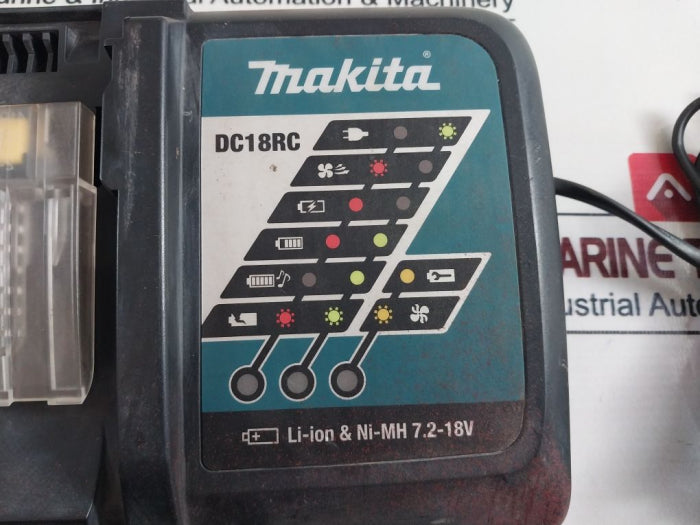 Makita Dc18Rc Battery Rapid Charger Fast Charge 630718C5