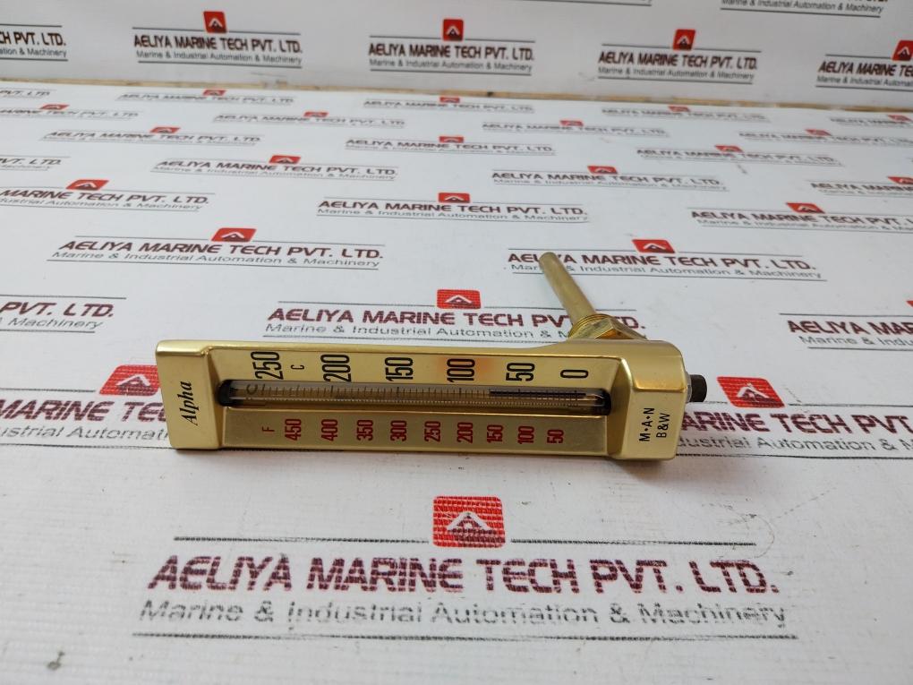 Man B&W 50-450 F Industrial Thermometer