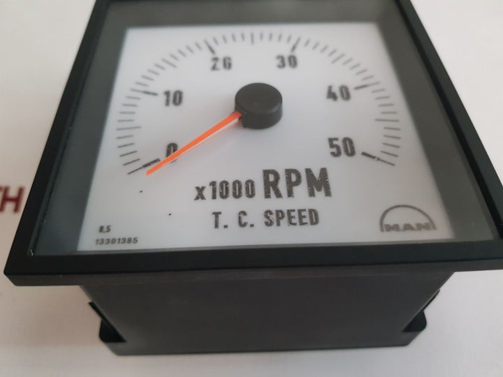 Man noris niq3-096v212 rpm meter
