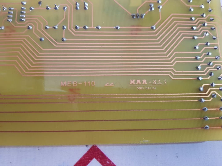 Meb-110 Propulsion Control System Mar-el Electric Card