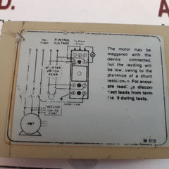 Marine Safe Electronics M-600 Insulation Fault Relay M-220 3×440 Ac
