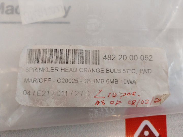 Marioff 401928 Water Mist Fire Protection Sprinkler Head