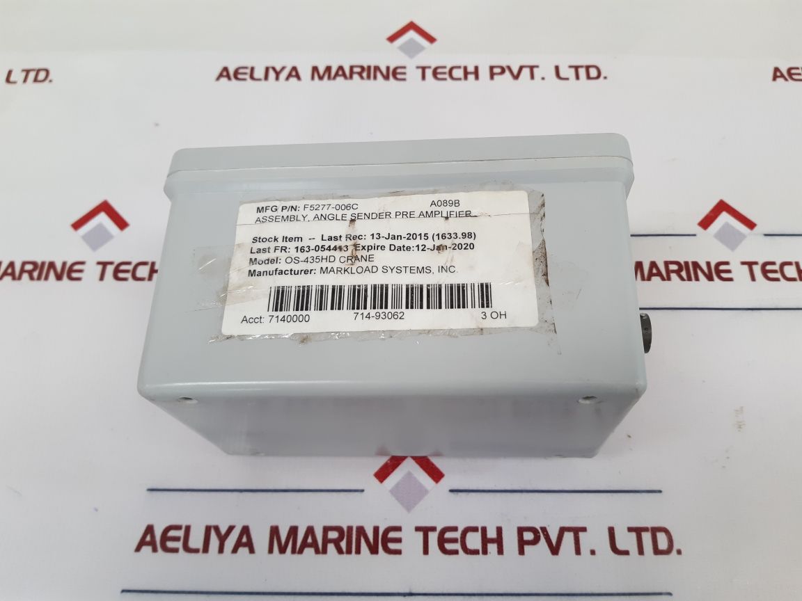 Markload F5277-006C Angle Sender Pre Amplifier