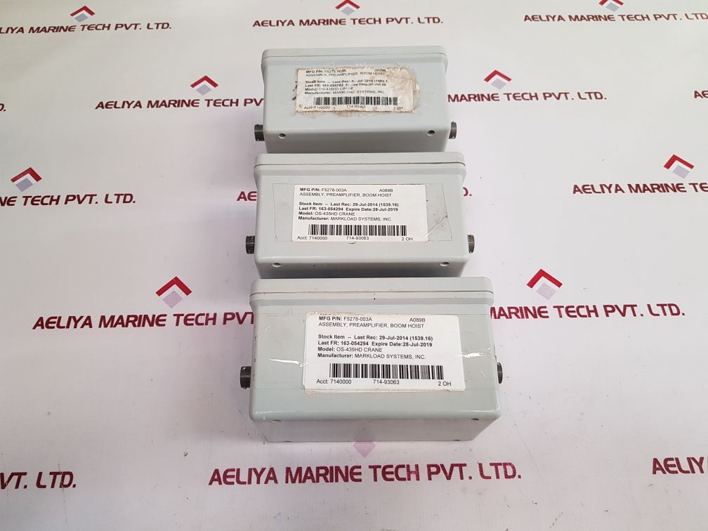 Markload Systems F5278-003A Preamplifier