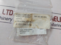Marquardt 1670 Push Button Switch 07Sb23Lbr63