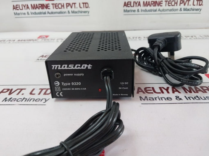 Mascot 9320 Power Supply 12V Dc 230Vac 50-60 Hz 0.6A