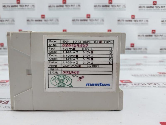 Masibus 9000 Top Isolated Converter 230/110V Ac 08051175