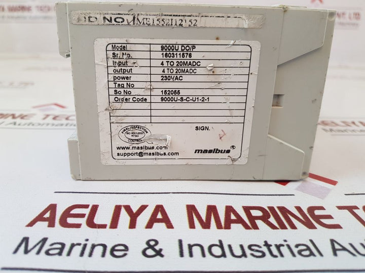 Masibus 9000U Do/P Isolated Converter 9000U-s-c-u1-2-1