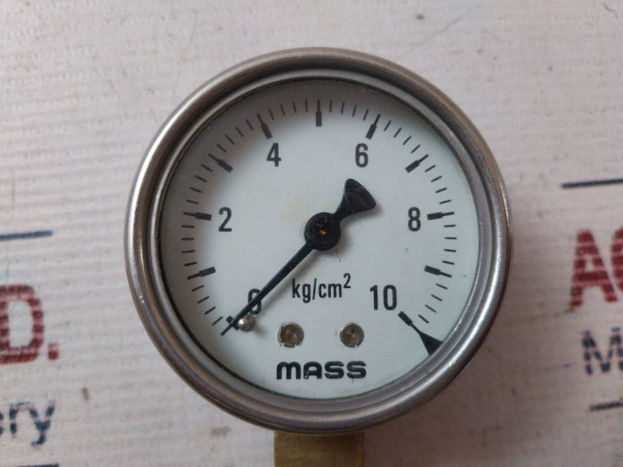 Mass 0-10 Kg/Cm2 Pressure Gauge