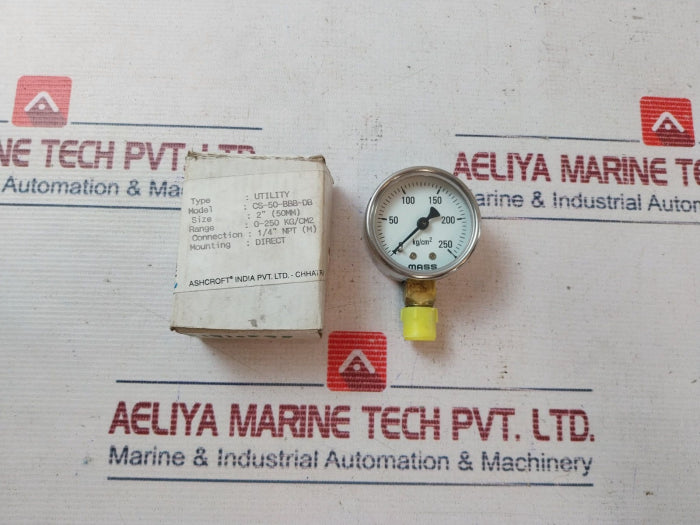 Mass 0-250 Kg/Cm2 Pressure Gauge