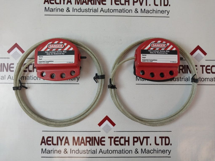 Master Lock S806 Adjustable Cable Lockout 4Mm X 6’(1.8M)