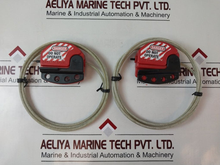 Master Lock S806 Adjustable Cable Lockout 4Mm X 6’(1.8M)