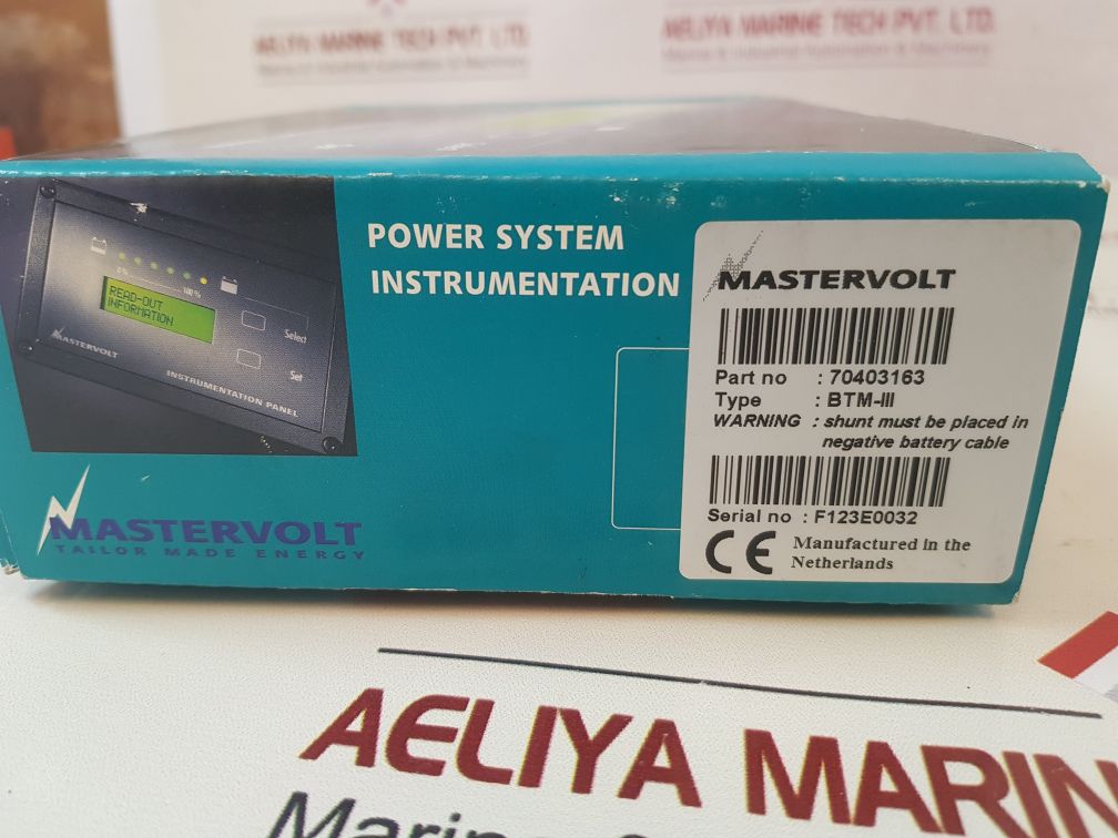 Mastervolt BTM-III Battery Monitor Display 70403163