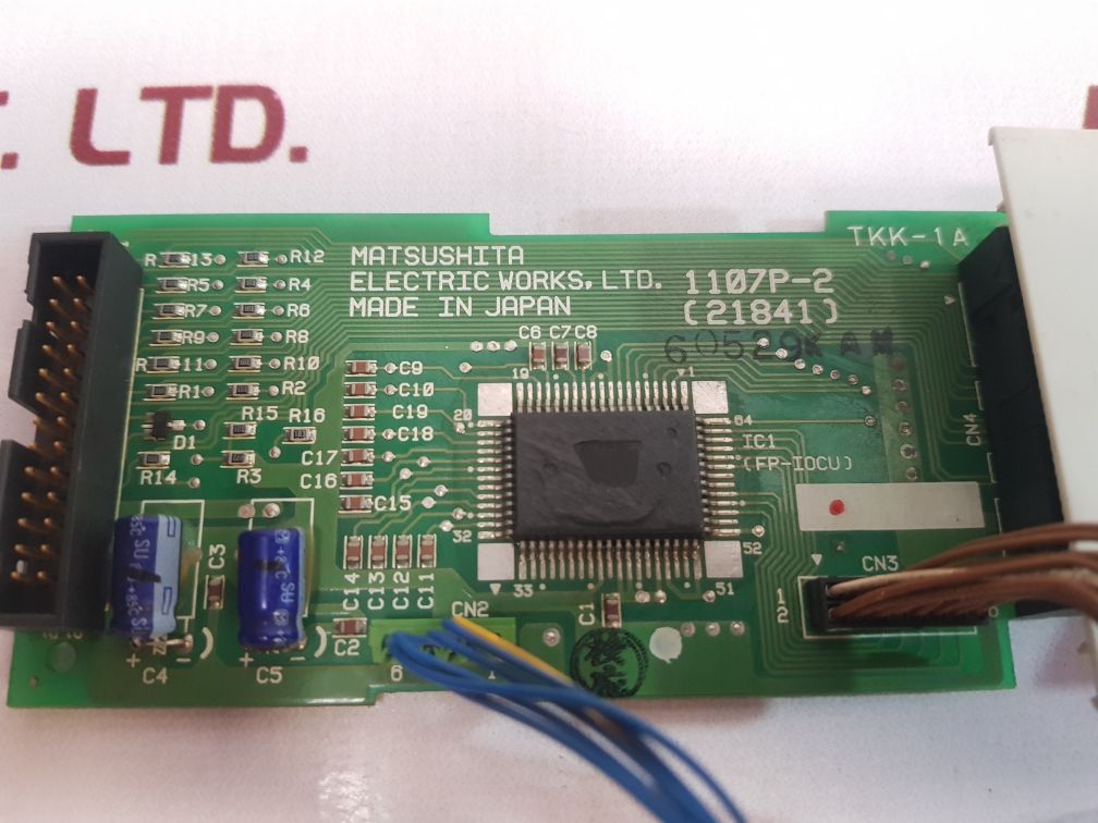 Matsushita 1107P-2 Pcb Card Tkk-1A