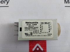 Matsushita Electric S1Dx-a2C60S-ac120V Timer Relay 3-60 Sec