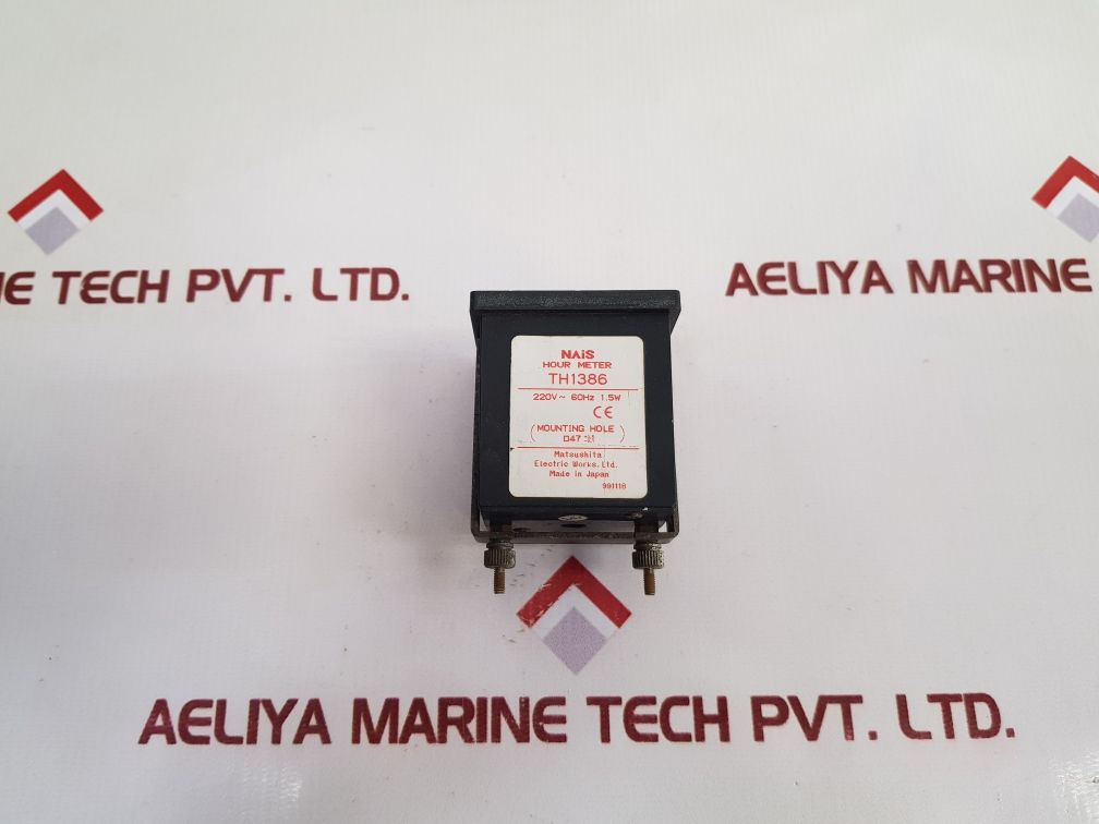 Matsushita Electric Th1386 Hour Meter