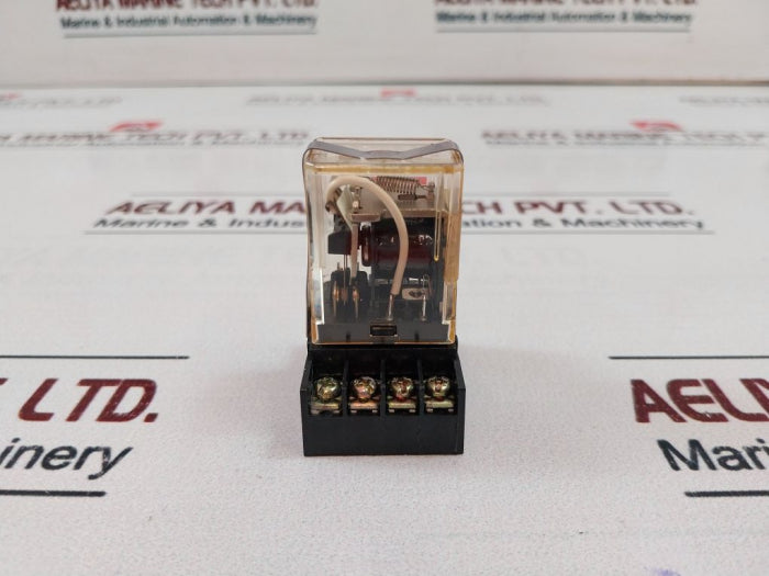 Matsushita Hc2-h-dc12V Power Relay With Base 7A 250V Ac 8-pins