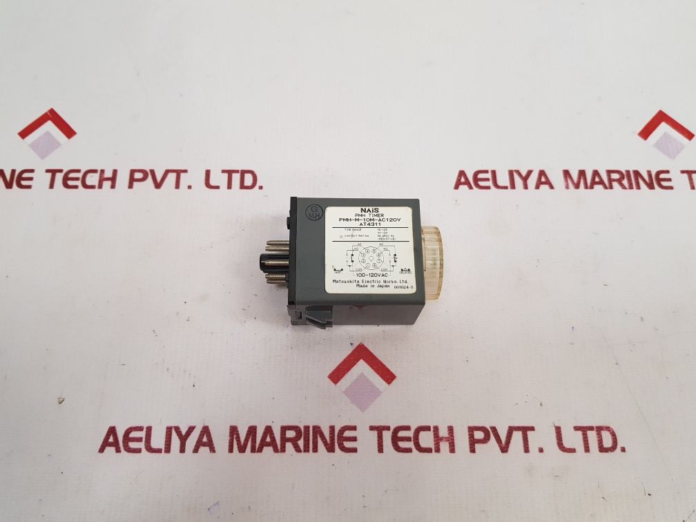Matsushita Pmh-m-10M-ac120V Compact Power High Precision Pmh Timer 0-1.0 Sec