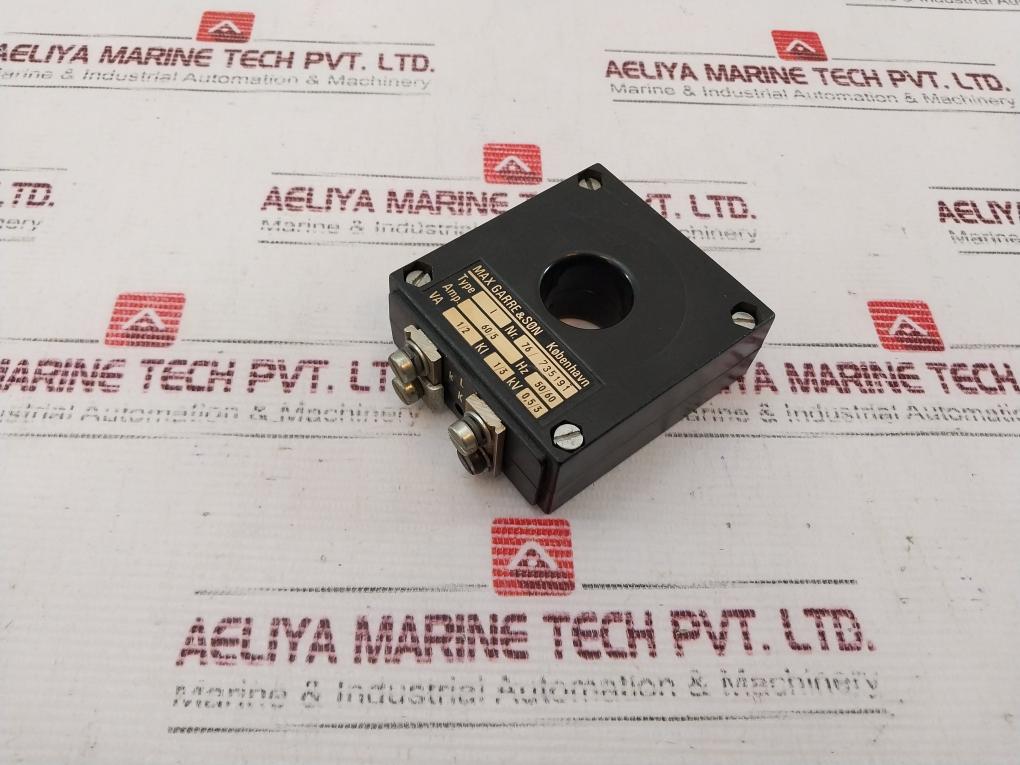 Max Garre & Son Type I Current Transformer 60/5 A 50/60 Hz