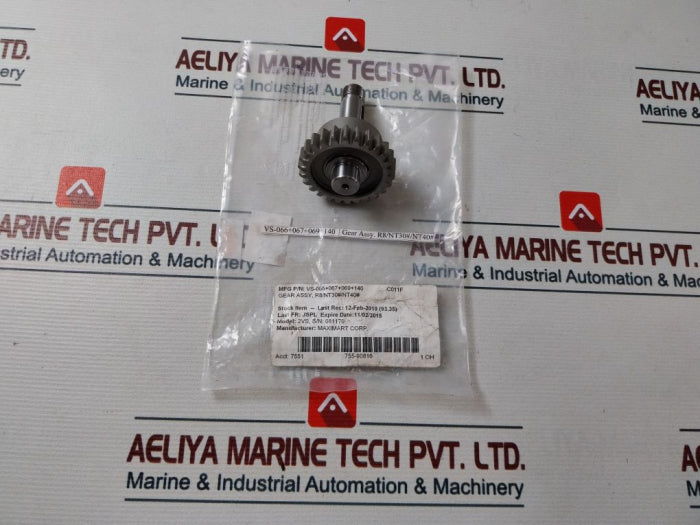 Maximart Vs-066+067+069+140 Gear Assy 2Vs