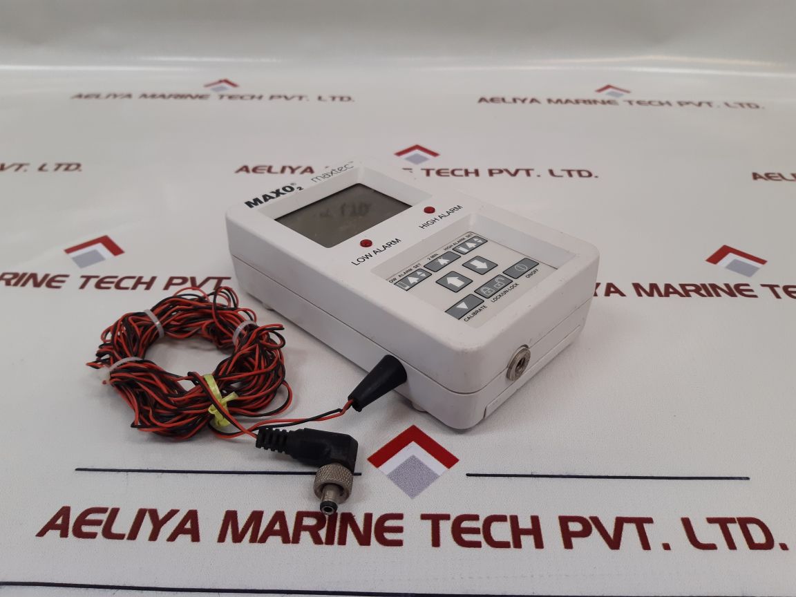 Maxtec Om25-me Oxygen Monitor Analyzer With Cable – Aeliya Marine Tech