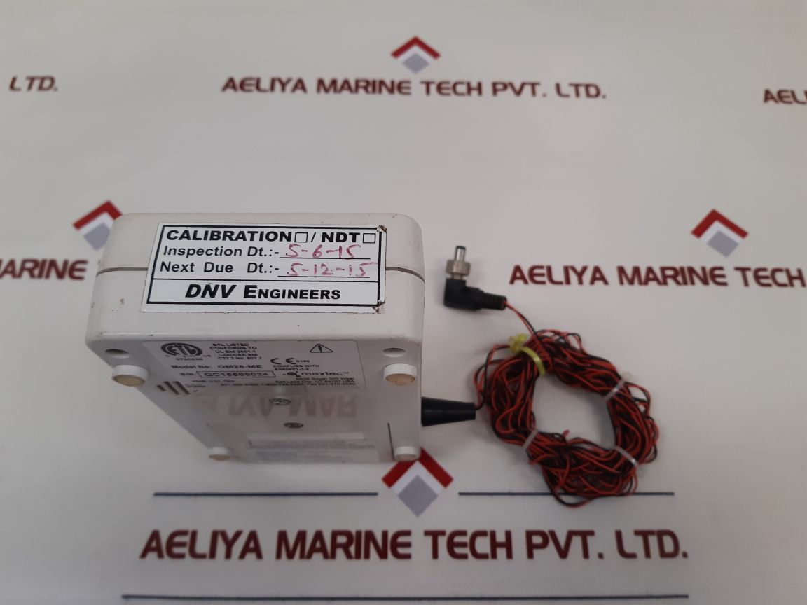 Maxtec Om25-me Oxygen Monitor Analyzer With Cable