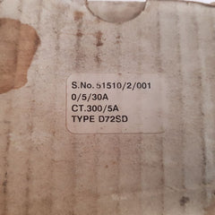 Mci D72Sd Analogue Ammeter Sw865939005