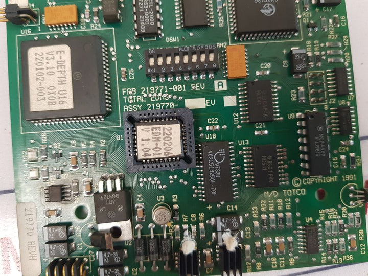 M/D Totco 219771-001 Edms Board