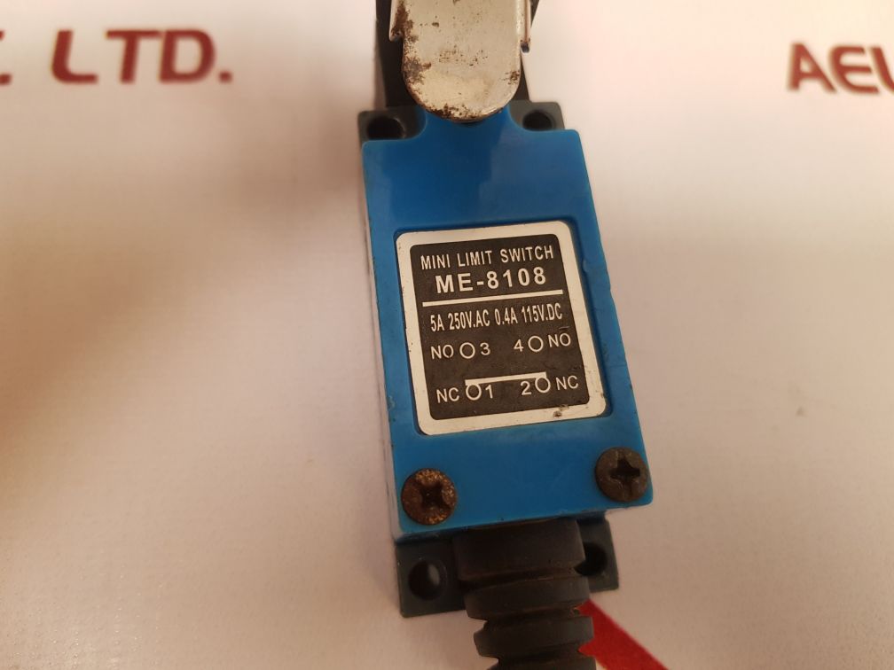 Me-8108 Mini Limit Switch 5a 250v.ac 0.4a 115v.dc