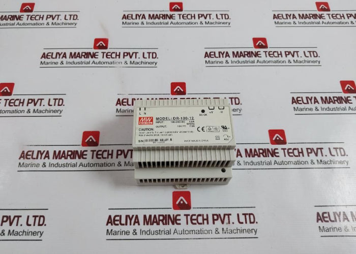 MEAN WELL DR-100-12 AC/DC Single Output Power Supply E183223