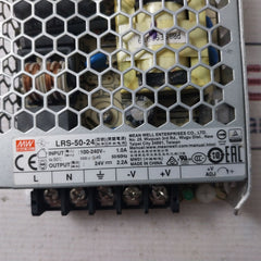 Mean Well Lrs-50-24 Switching Mode Power Supply 50/60Hz