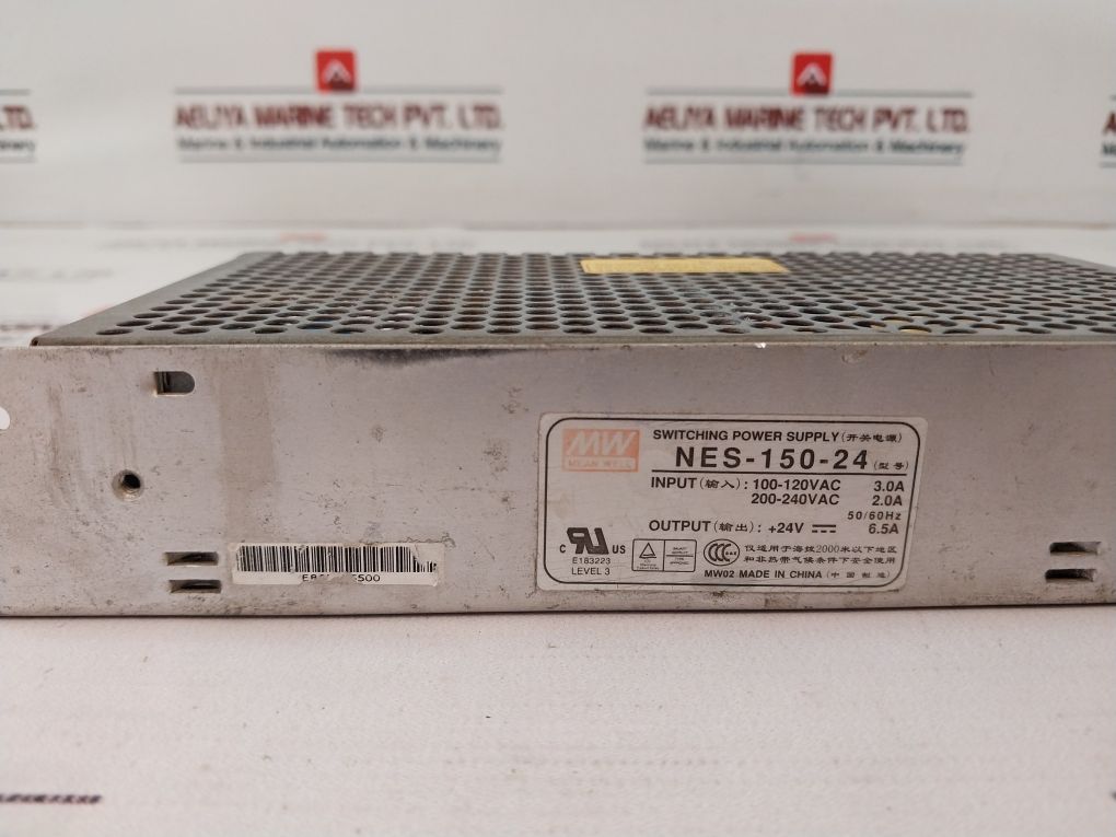 Mean Well Nes-150-24 Switching Power Supply 100-120 Vac 3.0 A