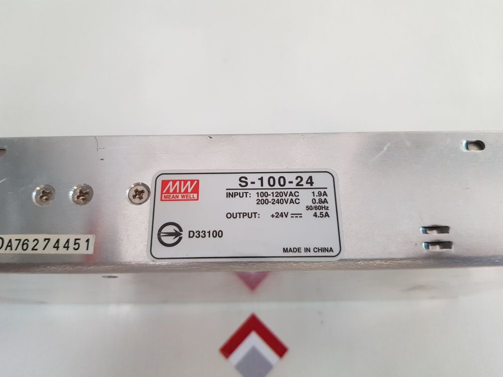 Mean Well S-100-24 Power Supply New