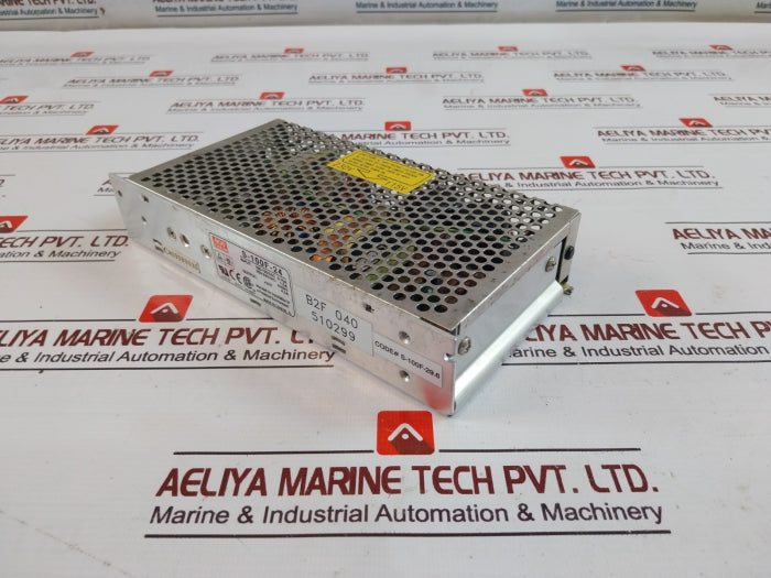 Mean Well S-100F-24 Power Supply Unit 100-120Vac 3.15A 200-240Vac 1.5A 50/60Hz