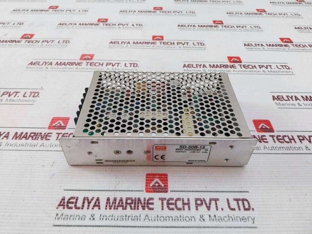 Mean Well Sd-50B-12 Power Supply Dc24V (19-36V) 3A