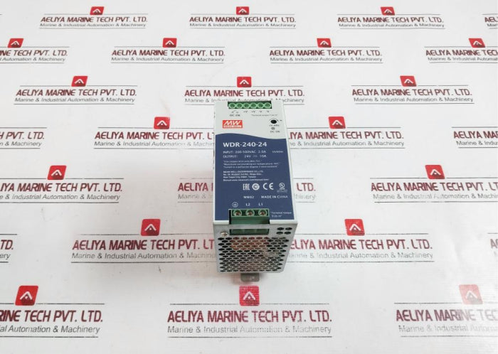 Mean Well Wdr-240-24 Power Supply Unit 200-500Vac 2.0A 50/60Hz