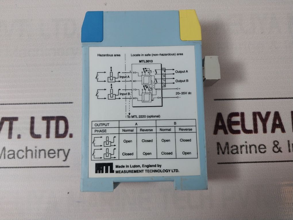 Measurement Technology Mtl3013 2-channel Switch/Proximity Detector Relay
