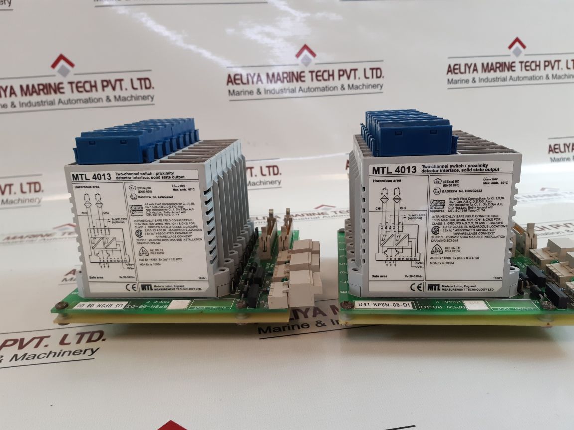Measurement Technology Mtl4013 Two-channel Switch Proximity 20-35Vdc