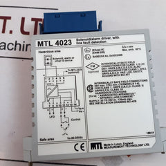 Measurement Technology Mtl4023 Solenoid Alarm Driver