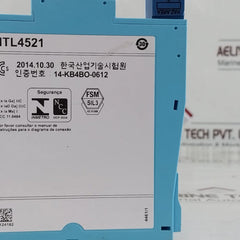 Measurement Technology Mtl4521 Loop Powered Solenoid/Alarm Driver