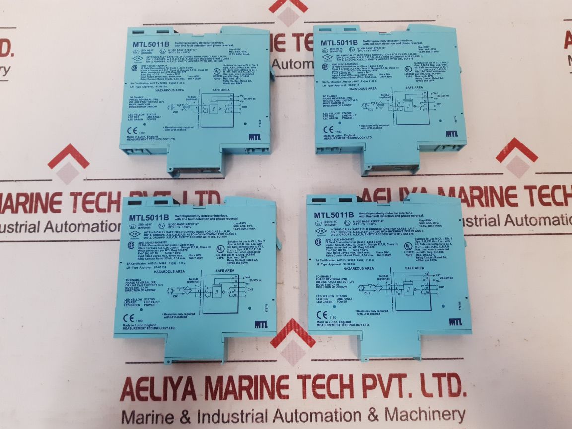 Measurement Technology MTL5011B Proximity Switch Detector Interface, um= 250v